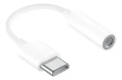 Adaptador USB-C a Jack 3.5mm Blanco - miniatura 1
