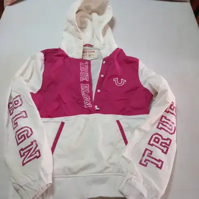 Chaqueta True Religion bicolor con capucha - miniatura 1