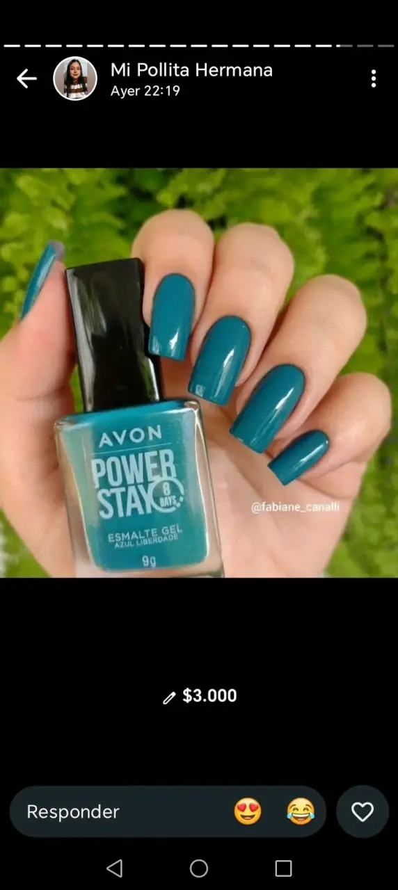 Esmalte de Uñas Avon Power Stay Gel - 1