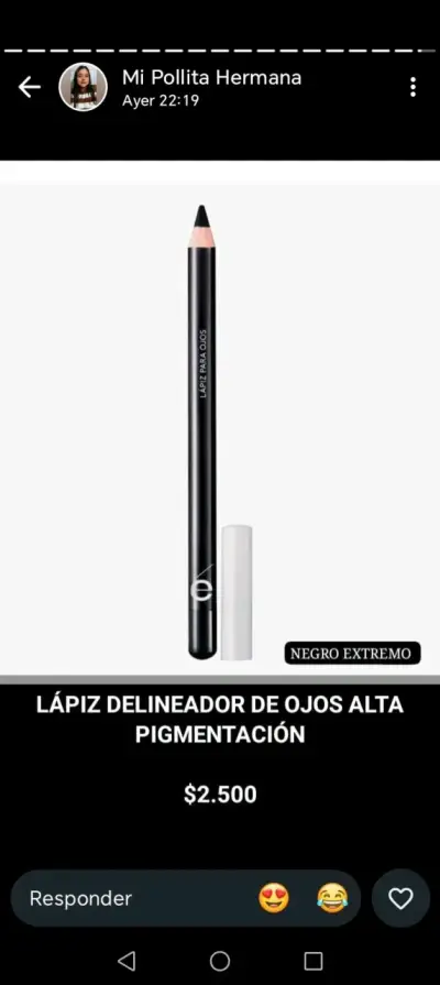 Lápiz delineador de ojos alta pigmentación - miniatura 1