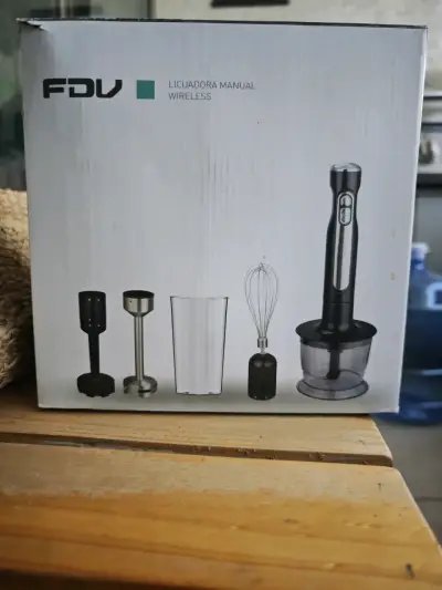 Licuadora manual inalámbrica FDV con accesorios - miniatura 1