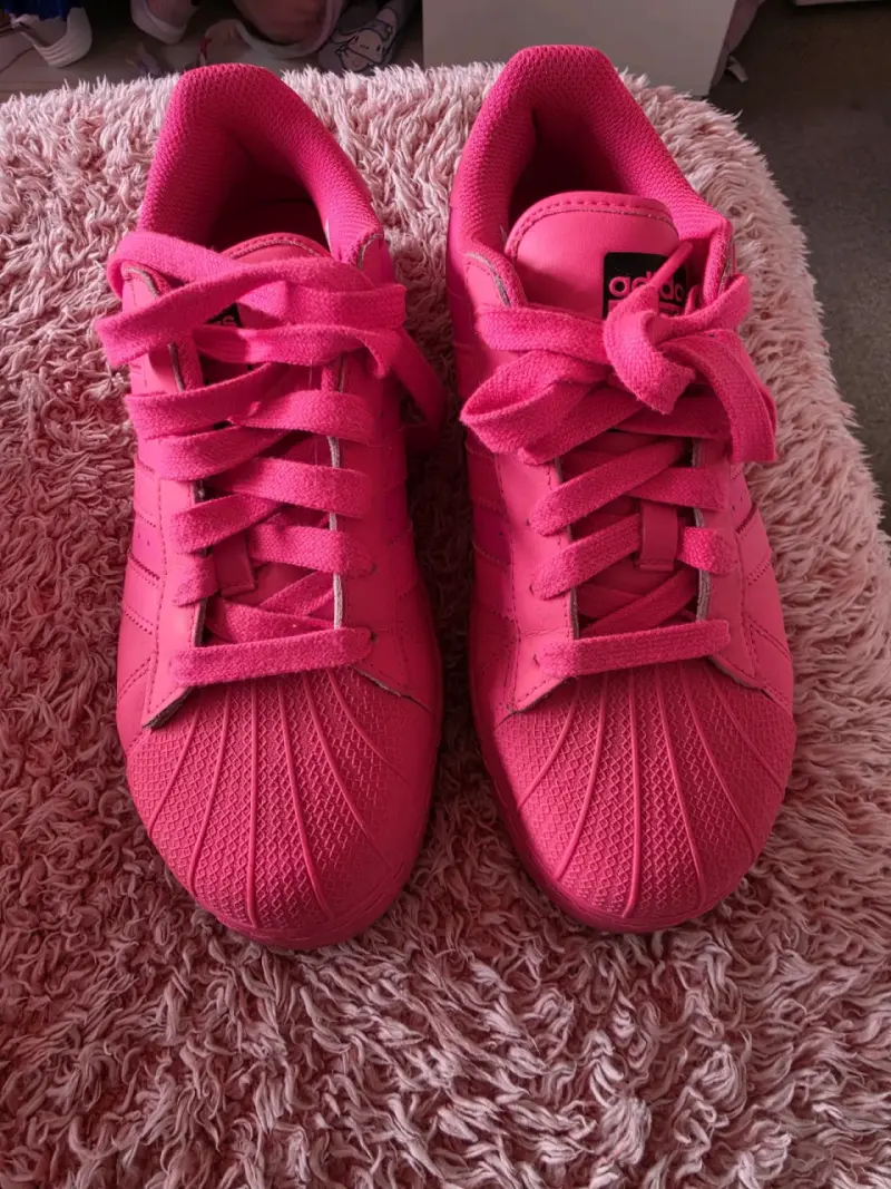 Zapatillas deportivas rosas Adidas Superstar - 1