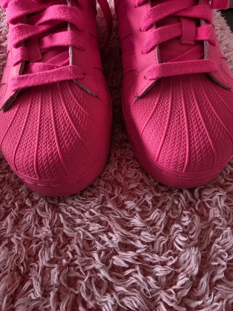 Zapatillas deportivas rosas Adidas Superstar - 2