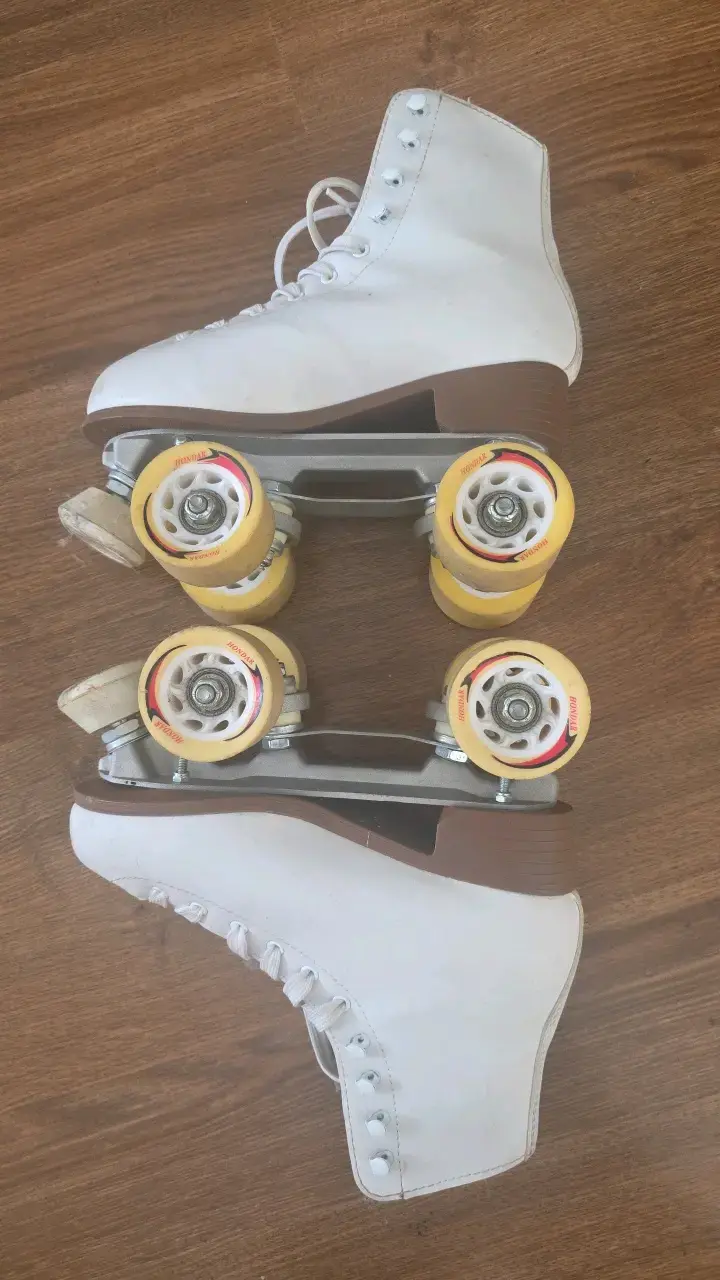 Patines de Cuatro Ruedas Blancos Hondar Talla 37 - 3