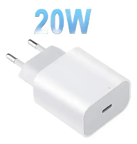 Cargador USB-C 20W Blanco - 1