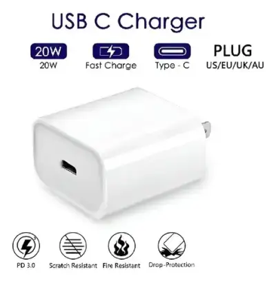 Cargador USB-C 20W Blanco - miniatura 2