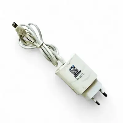 Cargador USB Hoco con cable Lightning - miniatura 1