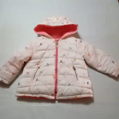 Chaqueta reversible para niña Zara BabyGirl 18-24 meses - miniatura 2