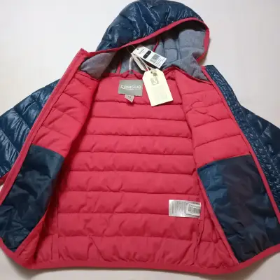 Parka para niño Coniglio azul y roja - miniatura 3