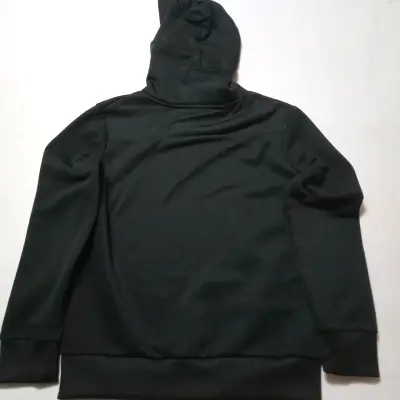 Polerón con capucha negro Adidas para niño - miniatura 2