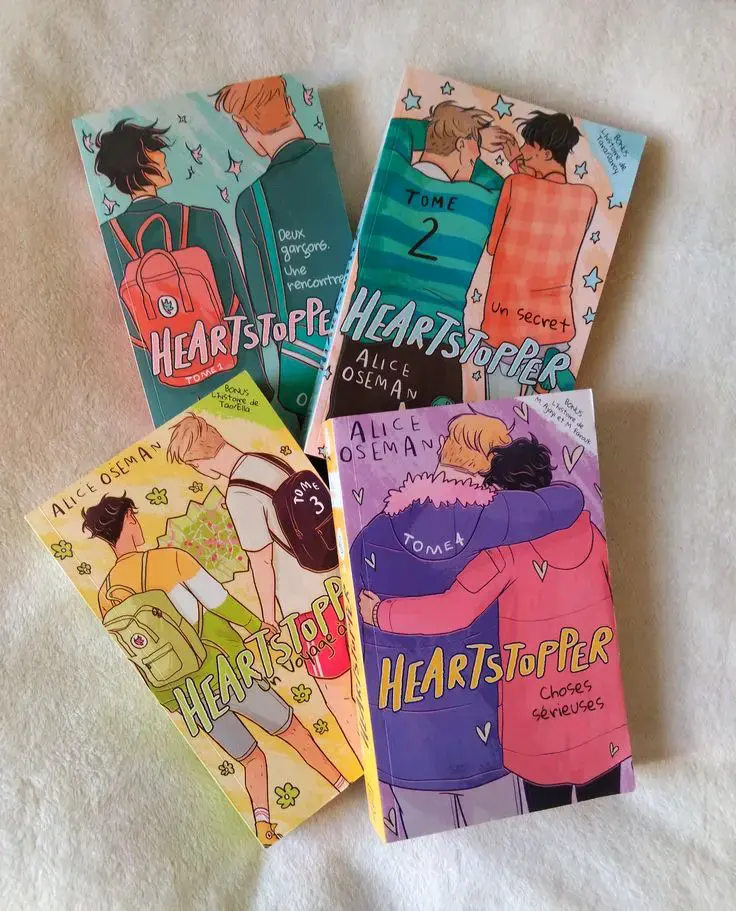 Colección de libros Heartstopper de Alice Oseman