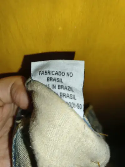 Jeans acampanados de mezclilla azul - miniatura 5
