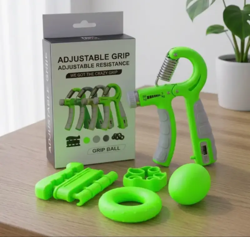 Kit 5 En 1 Ejercitador De Mano Hand Grip Y Antebra - 1