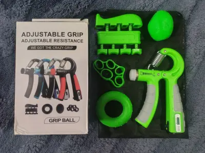 Kit 5 En 1 Ejercitador De Mano Hand Grip Y Antebra - miniatura 2