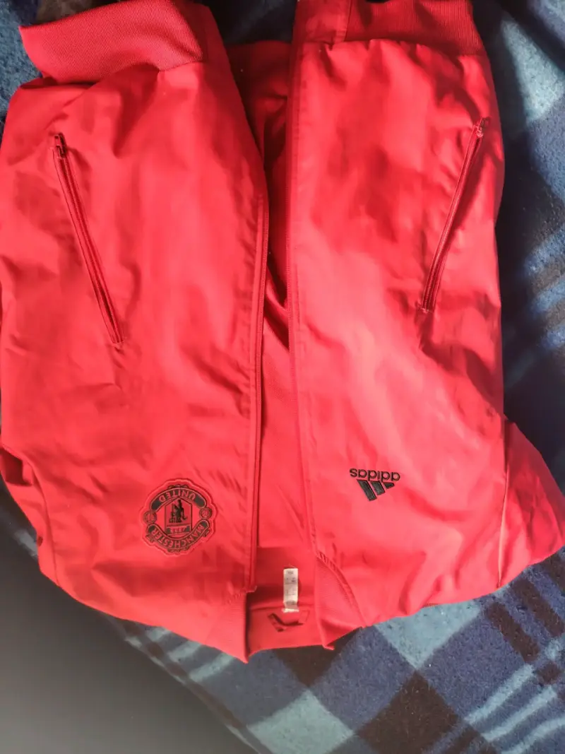 Chaqueta Roja Adidas Manchester United - 4