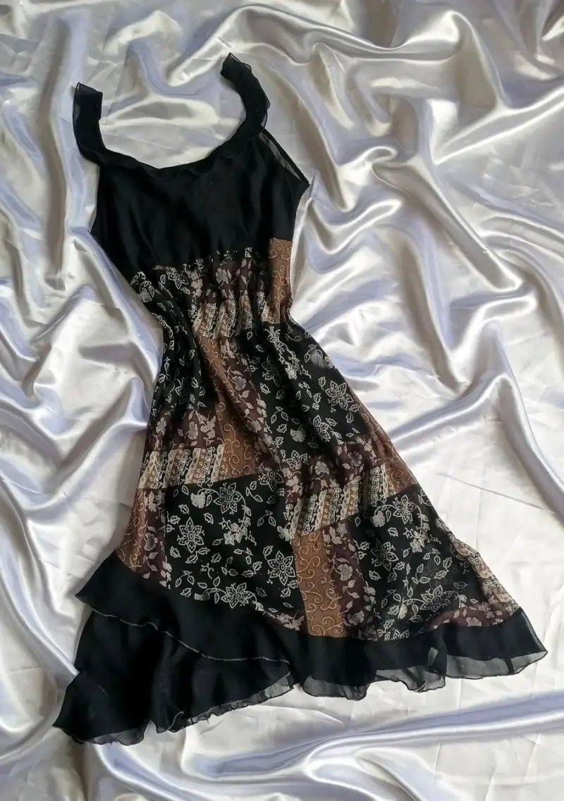 Vestido estampado floral para mujer - 3