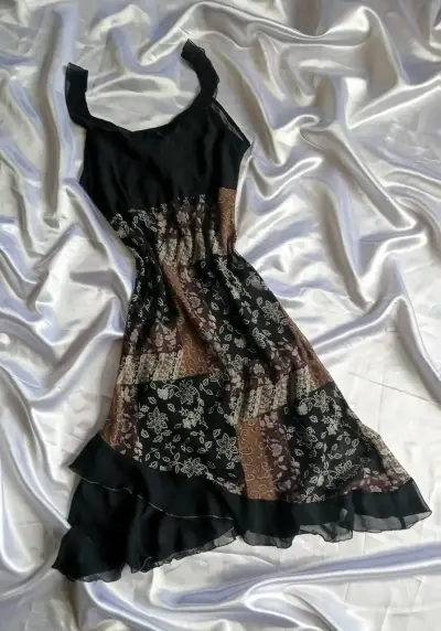Vestido estampado floral para mujer - miniatura 4