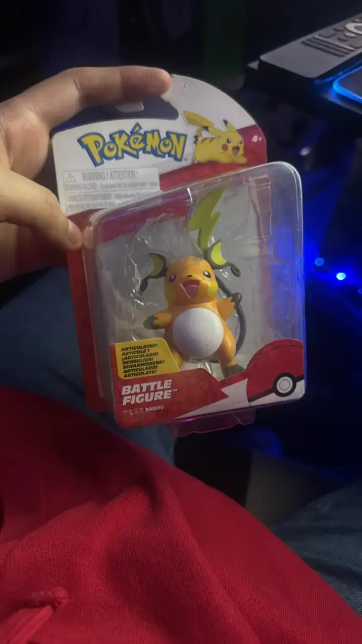 Figura articulada de Raichu Pokémon - 1