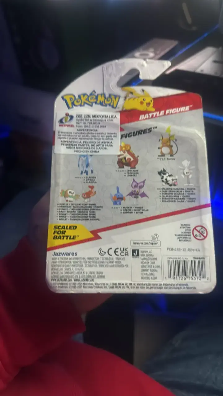 Figura articulada de Raichu Pokémon - 3