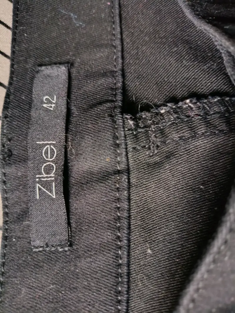 Pantalones negros de mujer Zibel talla 42 - 2