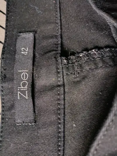 Pantalones negros de mujer Zibel talla 42 - miniatura 2