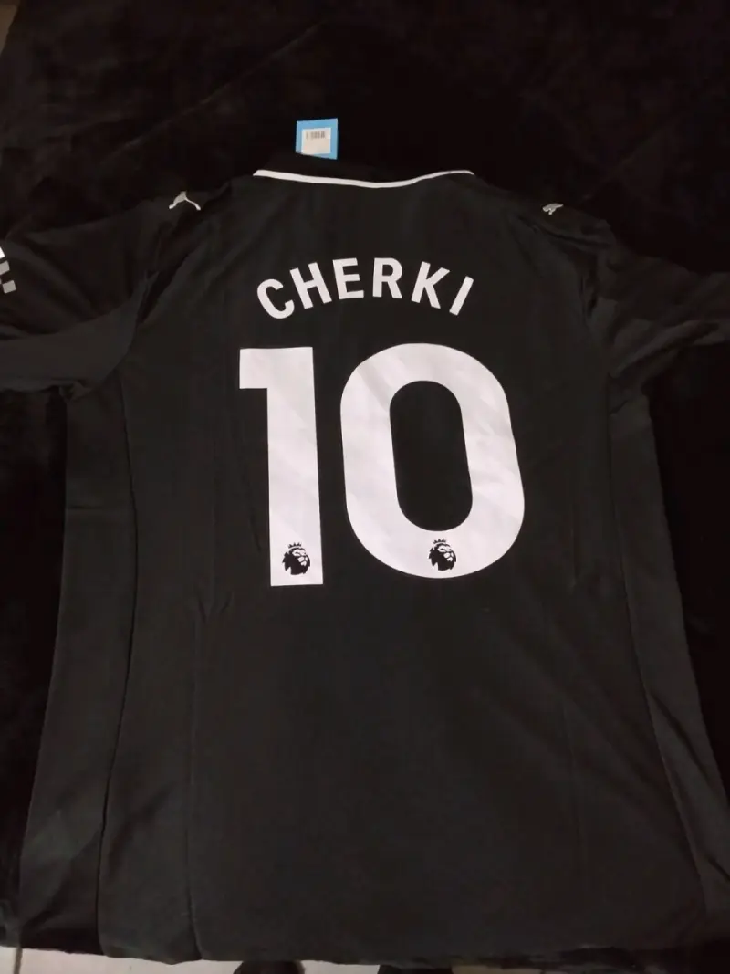 Camiseta Manchester City Negra Puma Cherki 10 - 2