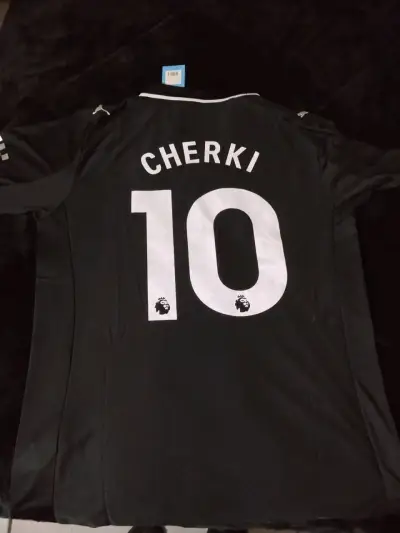 Camiseta Manchester City Negra Puma Cherki 10 - miniatura 2