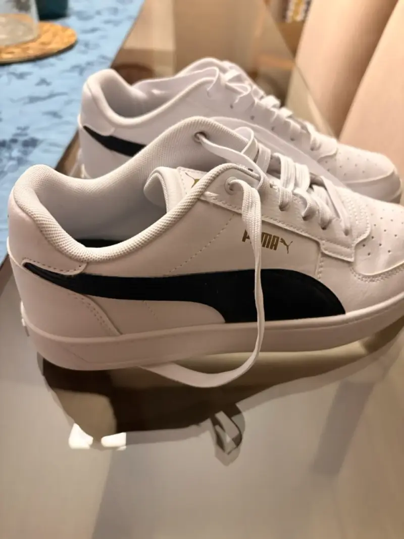 Zapatillas deportivas blancas Puma unisex - 3