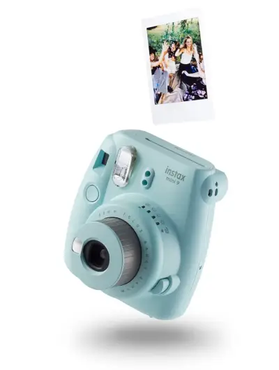 Cámara instantánea Fujifilm Instax Mini 9 azul - miniatura 2