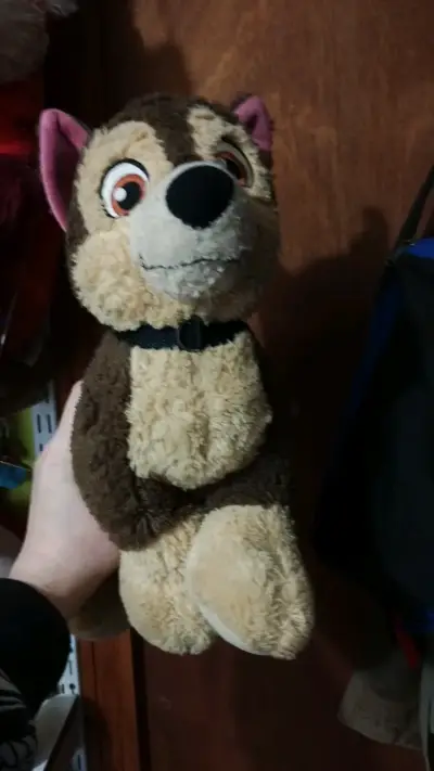 Peluche de paws Patrol Build-A-Bear marrón - miniatura 1