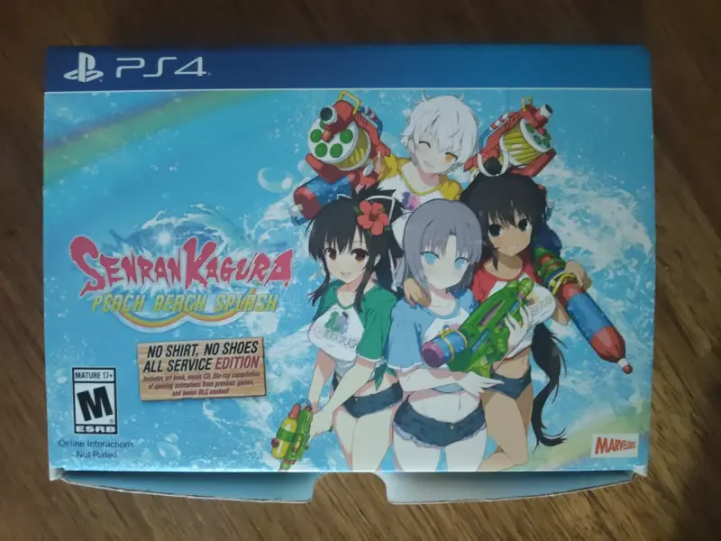 Juego PS4 Senran Kagura Peach Beach Splash Edición Especial - 1