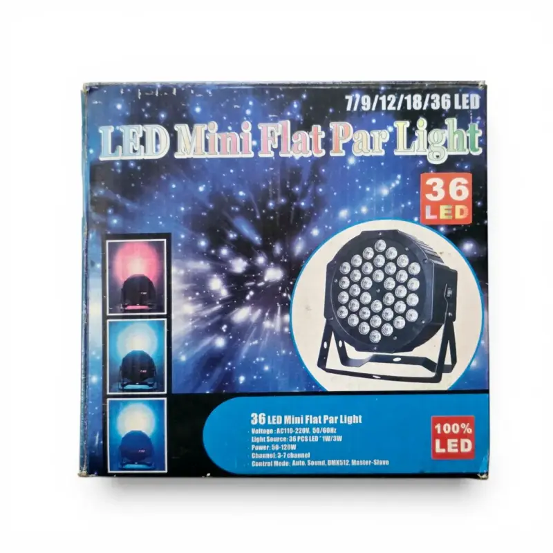 Luz LED Discoteca DJ - 4