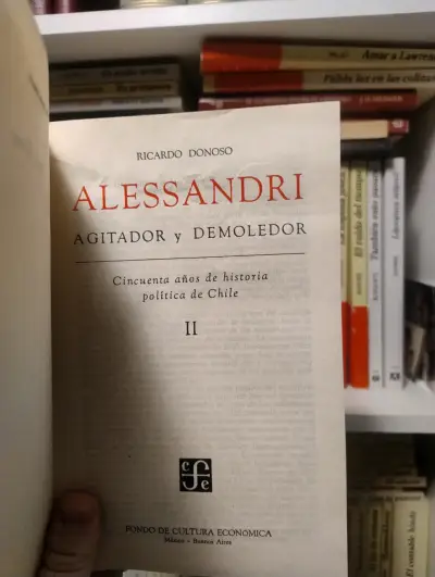 Libros 'Alessandri Agitador y Demoledor' Tomos I y II - miniatura 1