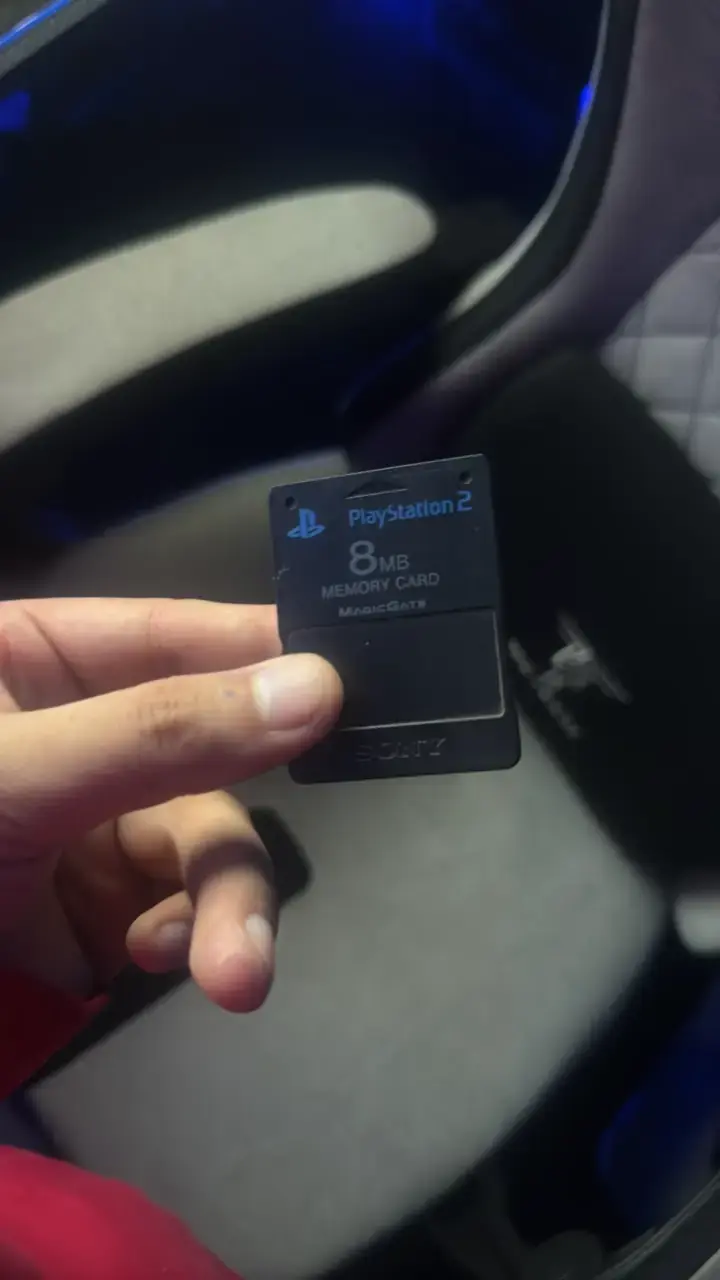 Tarjeta de Memoria 8MB para PlayStation 2 - 1