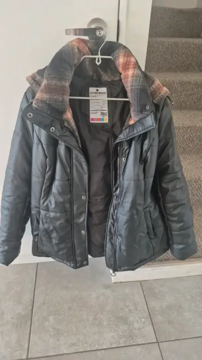 Chaqueta Everlast Mujer Negra Acolchada - miniatura 1