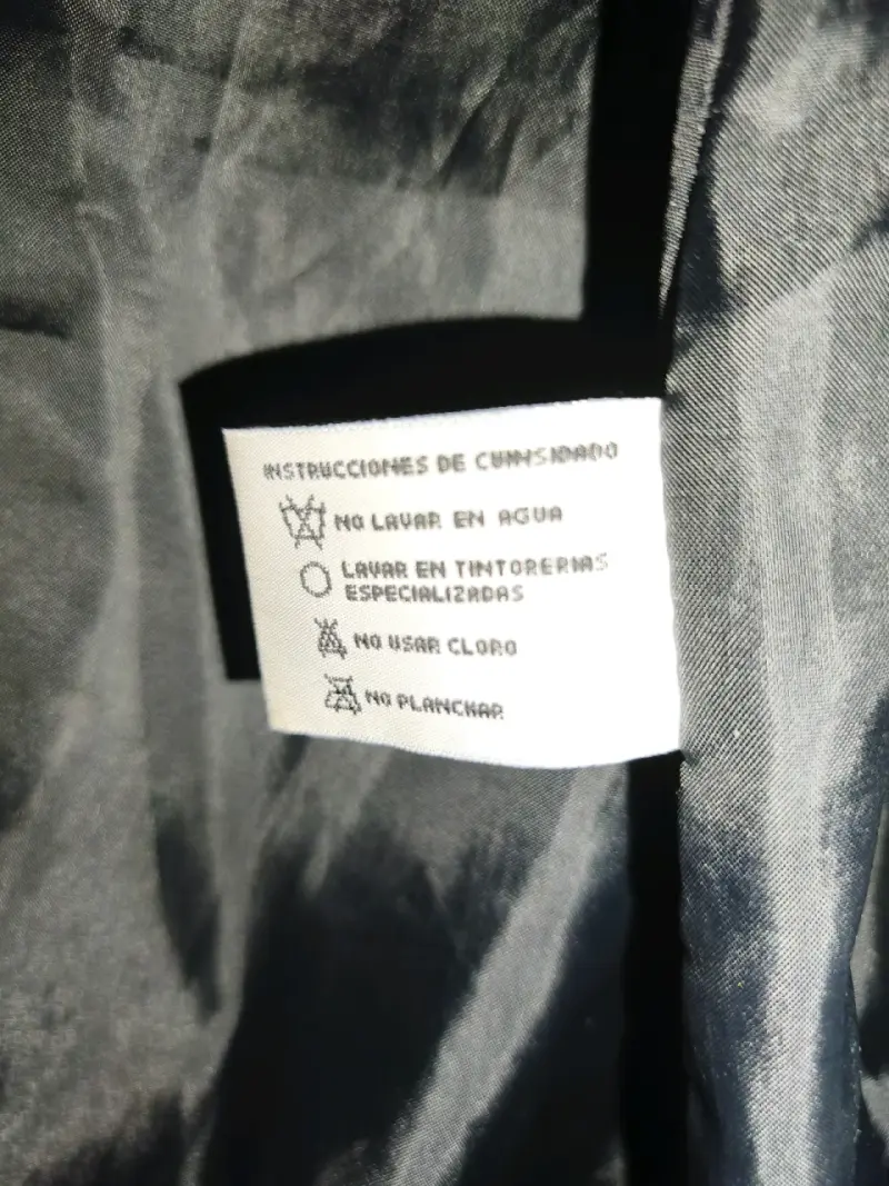 Abrigo de cuero negro para hombre Barneys - 5