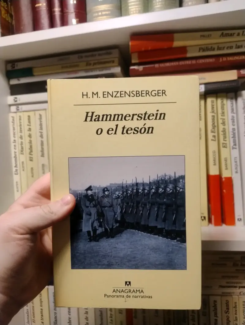 Libro Hammerstein o el Tesón de H.M. Enzensberger - 1