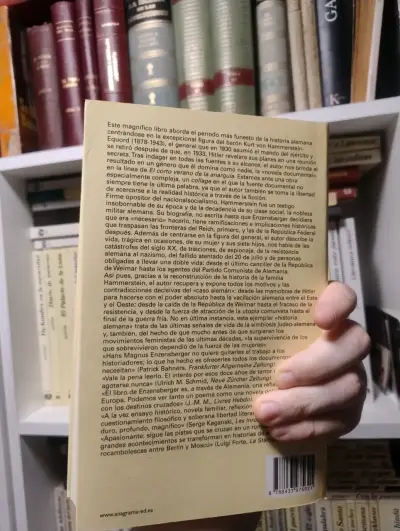 Libro Hammerstein o el Tesón de H.M. Enzensberger - miniatura 3