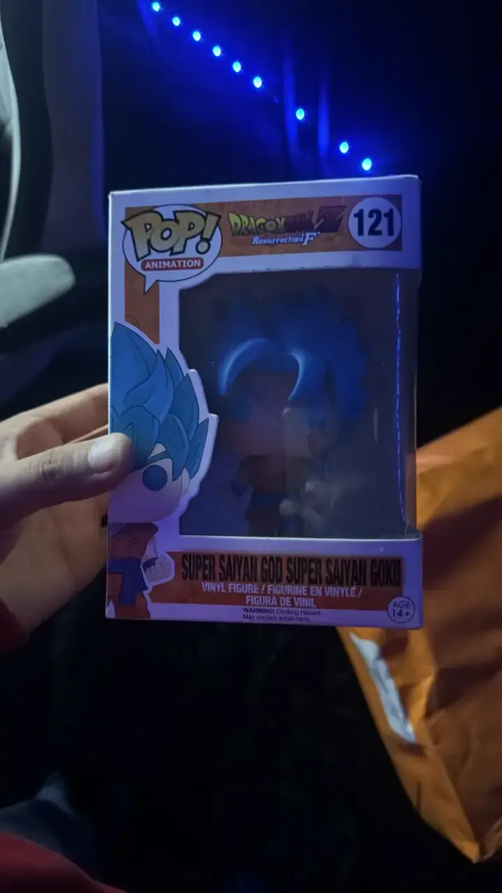 Figura Funko Pop Super Saiyan God Super Saiyan Goku - 1