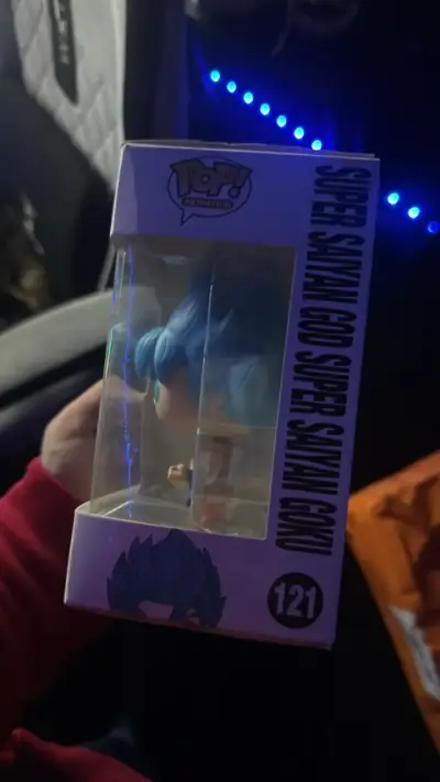 Figura Funko Pop Super Saiyan God Super Saiyan Goku - miniatura 2