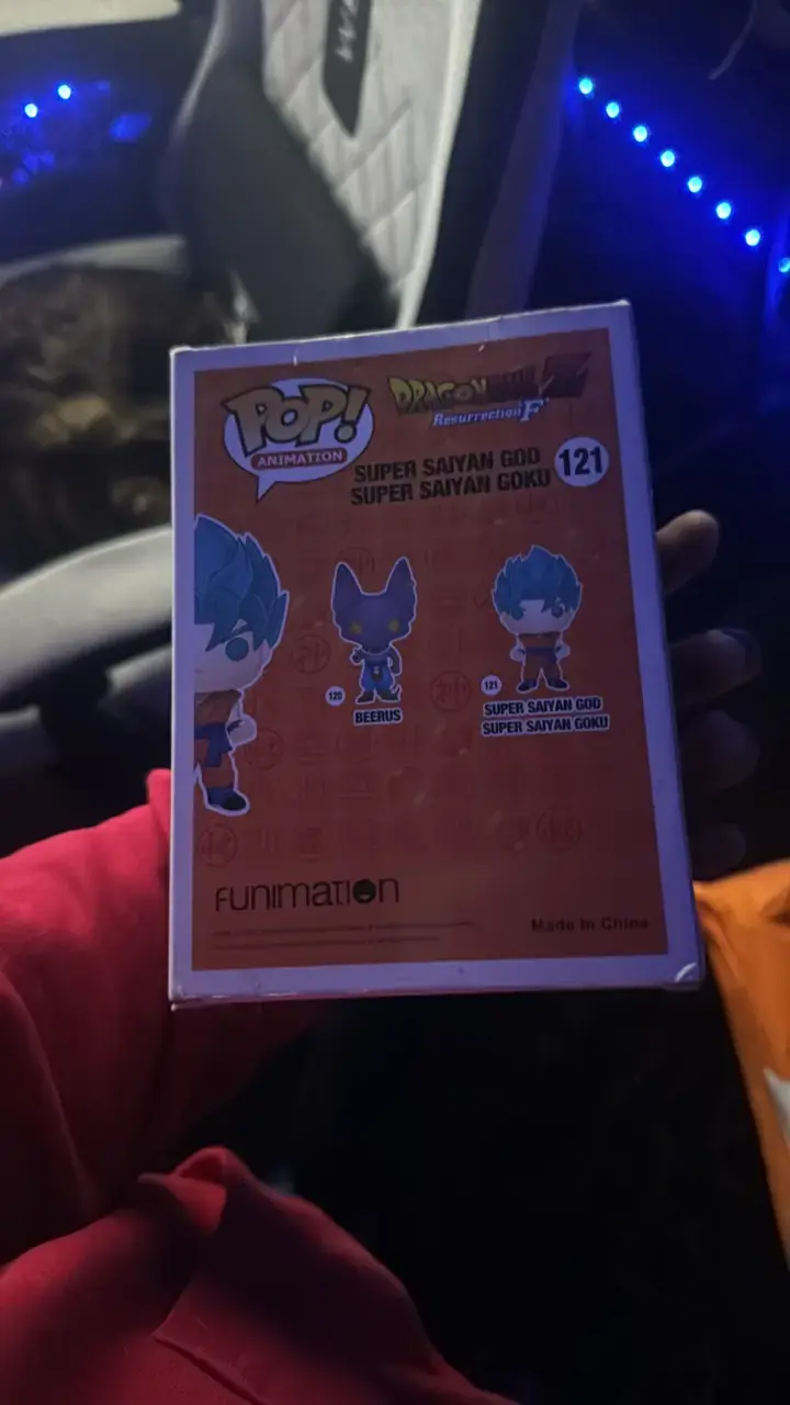 Figura Funko Pop Super Saiyan God Super Saiyan Goku - 3