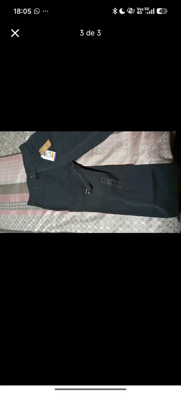 Pantalones cargo negros para hombre - 3