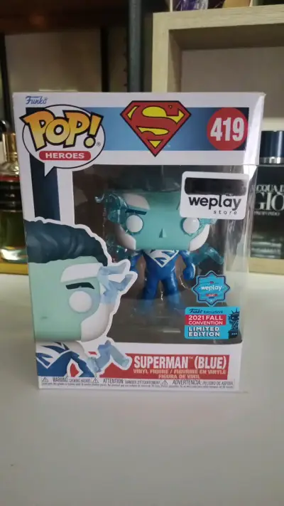 Funko Pop Superman Blue Edición Limitada - miniatura 1