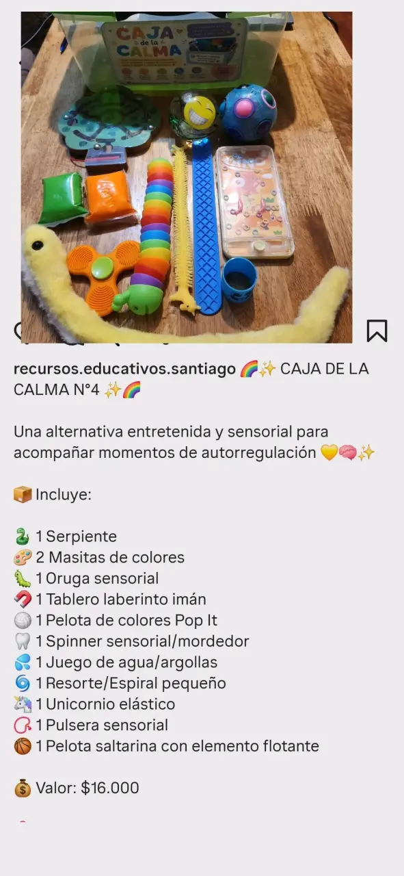 Caja de la Calma / Caja Sensorial - 4