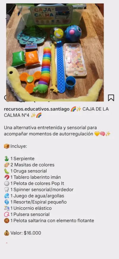 Caja de la Calma / Caja Sensorial - miniatura 4
