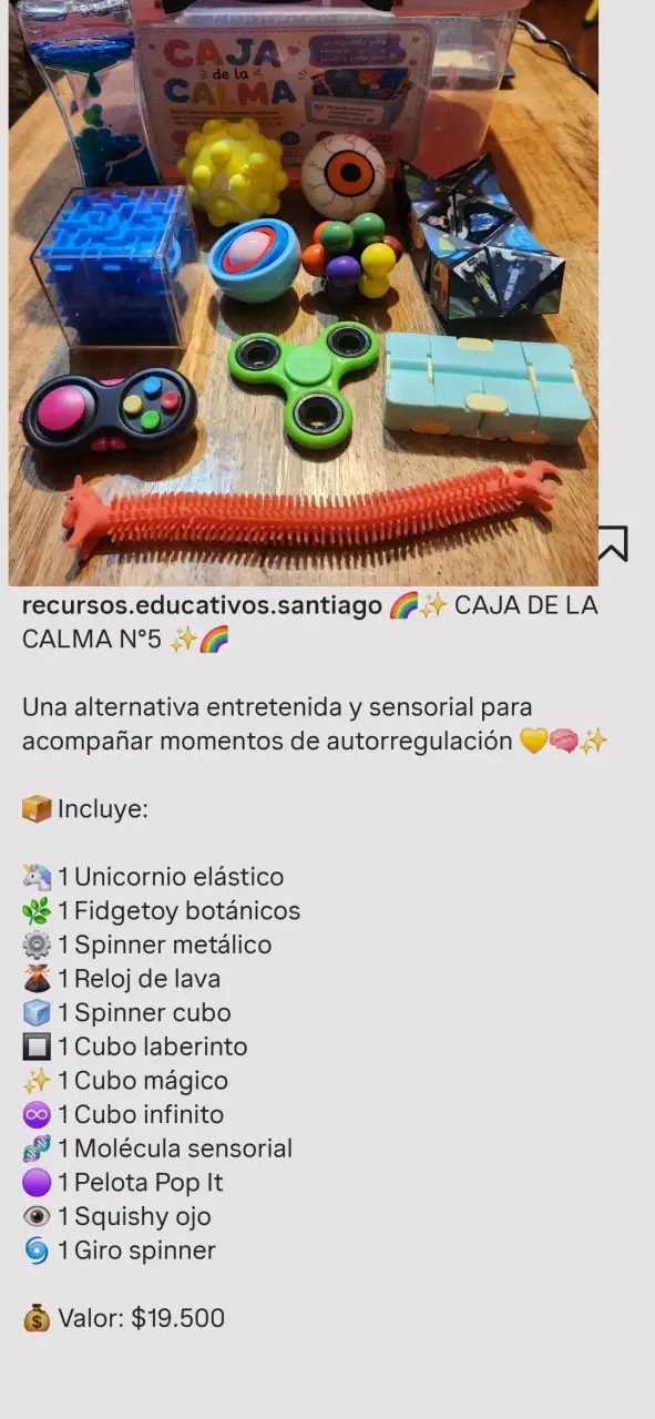 Caja de la Calma / Caja Sensorial - 5