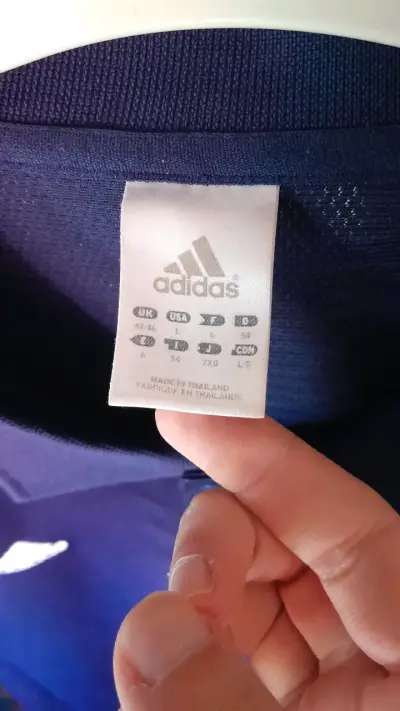 Polera Polo Adidas Azul Hombre - miniatura 4