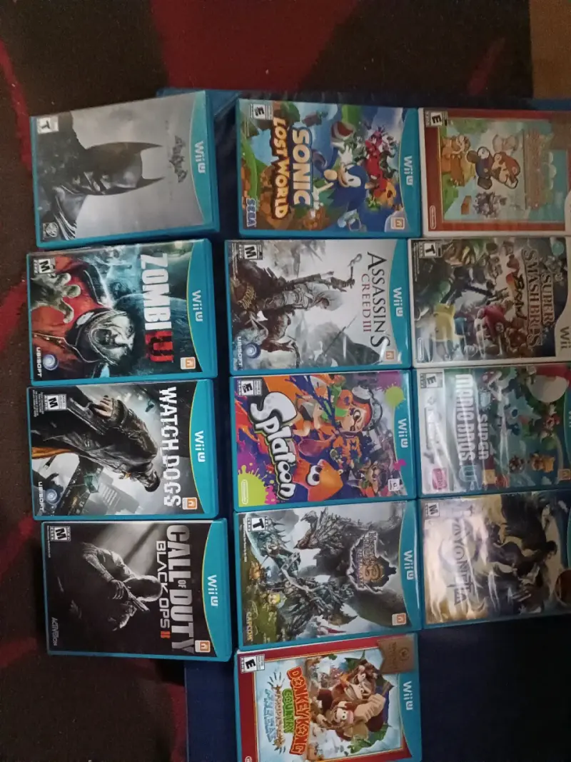 Lote de juegos para Nintendo Wii U en buen estado - 1