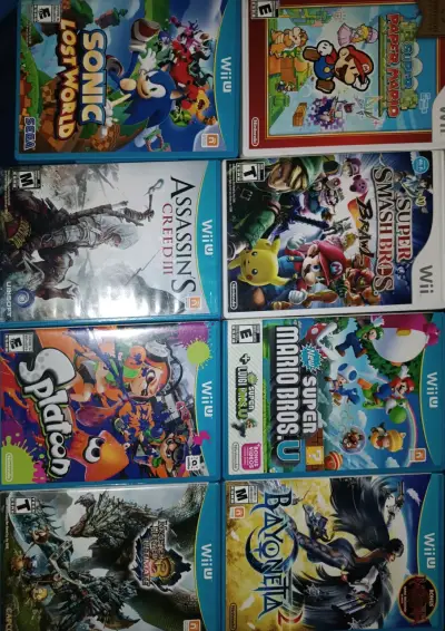 Lote de juegos para Nintendo Wii U en buen estado - miniatura 2