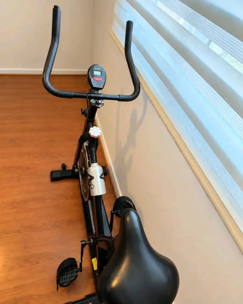 Bicicleta estática Basko Fitness negra - 2